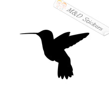 2x Hummingbird Vinyl Decal Sticker Different colors & size for Cars/Bikes/Windows