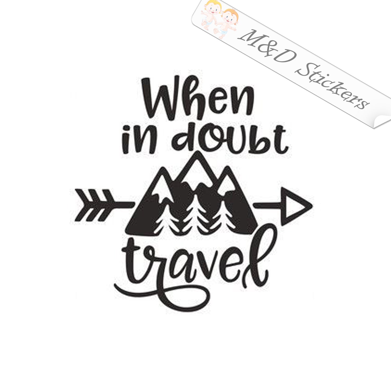 travel stickers for bikes