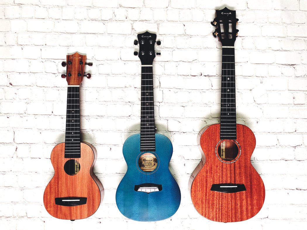 Peer Blaze ubrugt Ukulele Sizes – ENYA MUSIC USA