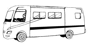 Drawn RV Camper. Our Story, Unique Camping + Marine