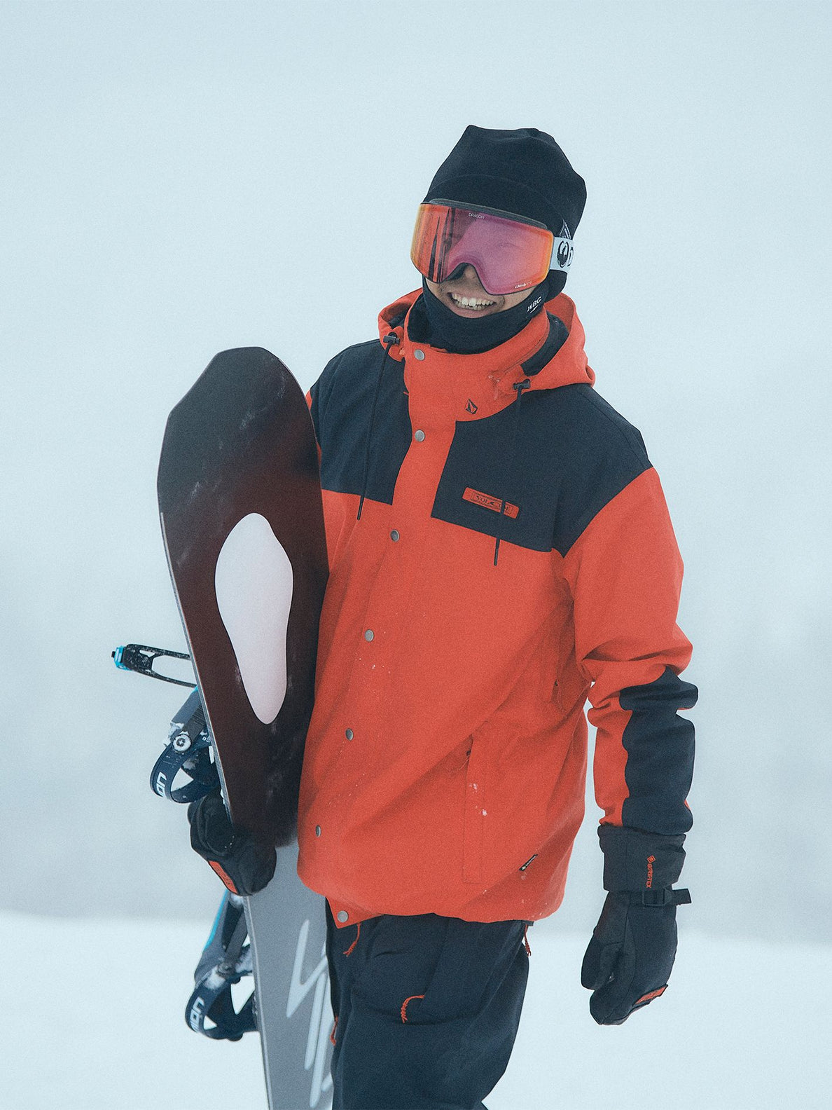 Longo Gore-Tex Jacket - Orange Shock – Volcom Japan