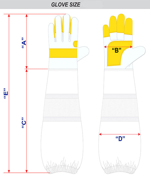 OZ ARMOUR EXTRA STRENGTH PROFESSIONAL QUALITY GLOVES SIZE