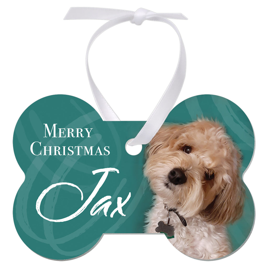 Sublimation Ornament 2.75 Gloss White Round Aluminum, 2-Sided