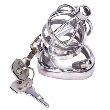 Erotic Urethral Male Belt Stainless Steel Metal Underwear Lock Cock Cage  Chastity Device SM Sex Toys For Men 80% Online Store