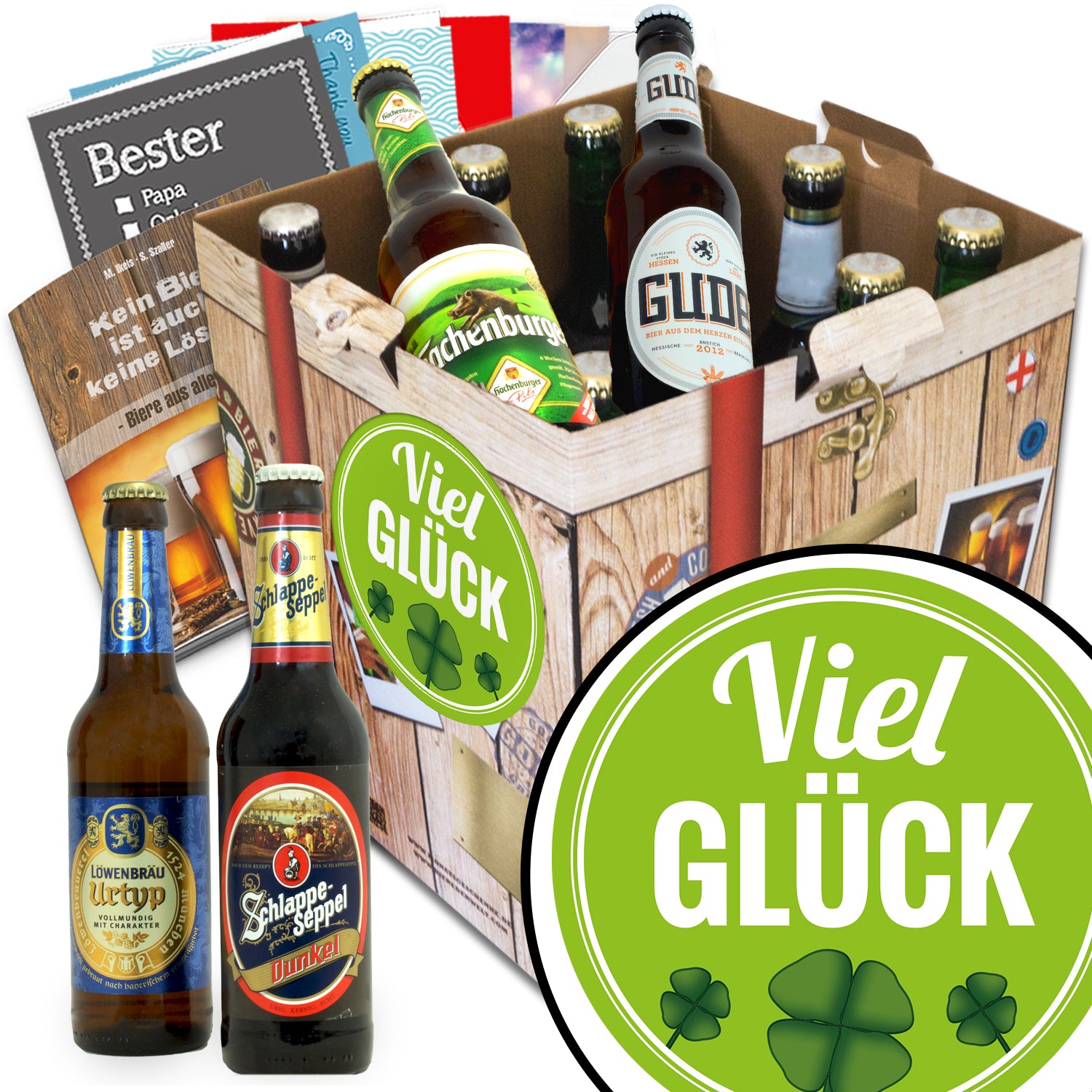 Viel Gluck 9 Spezialitaten Bier Deutschlandreise Bierbox Monatsgeschenke De