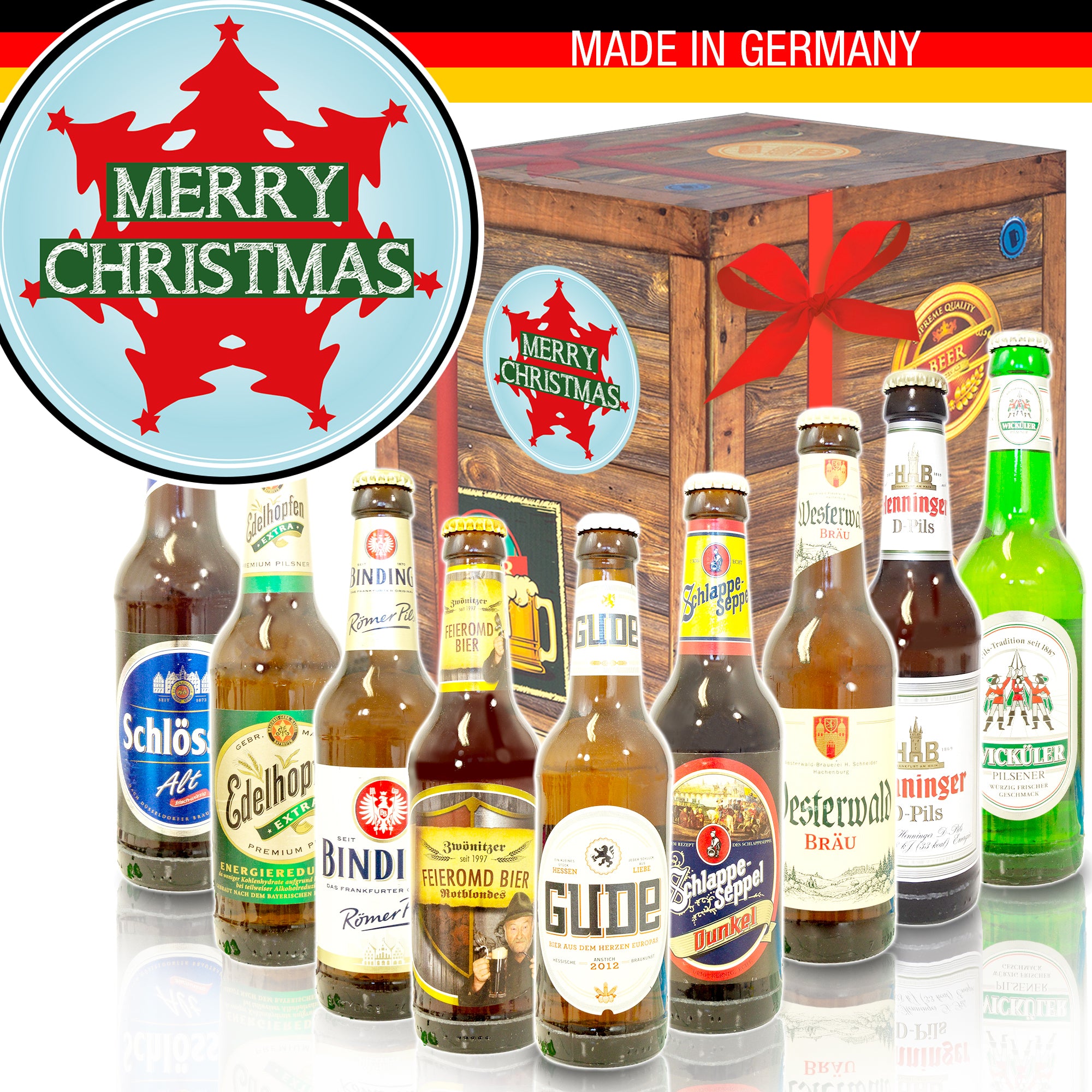 Frohe Weihnachten Baum 9x Bier Deutschlandreise Probierpaket Monatsgeschenke De