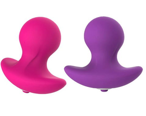 Mini bouchon vibrateur en silicone de 2 pouces