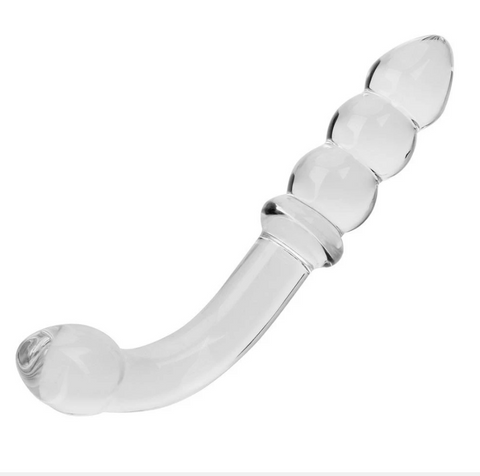 Popular Crystal Anal Bead Glass Dildo 