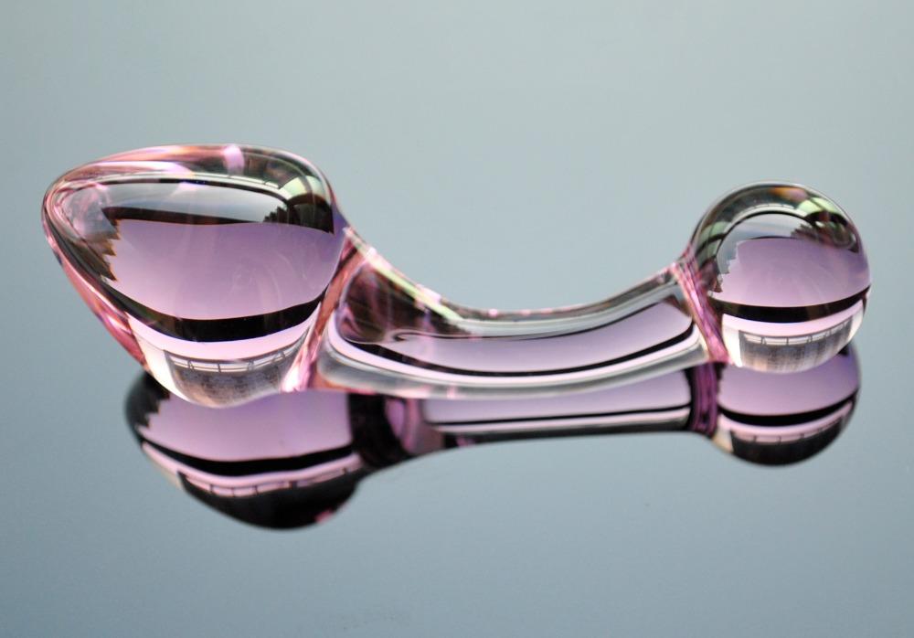 3 Styles Pink Glass Crystal Butt Plug – Pluglust