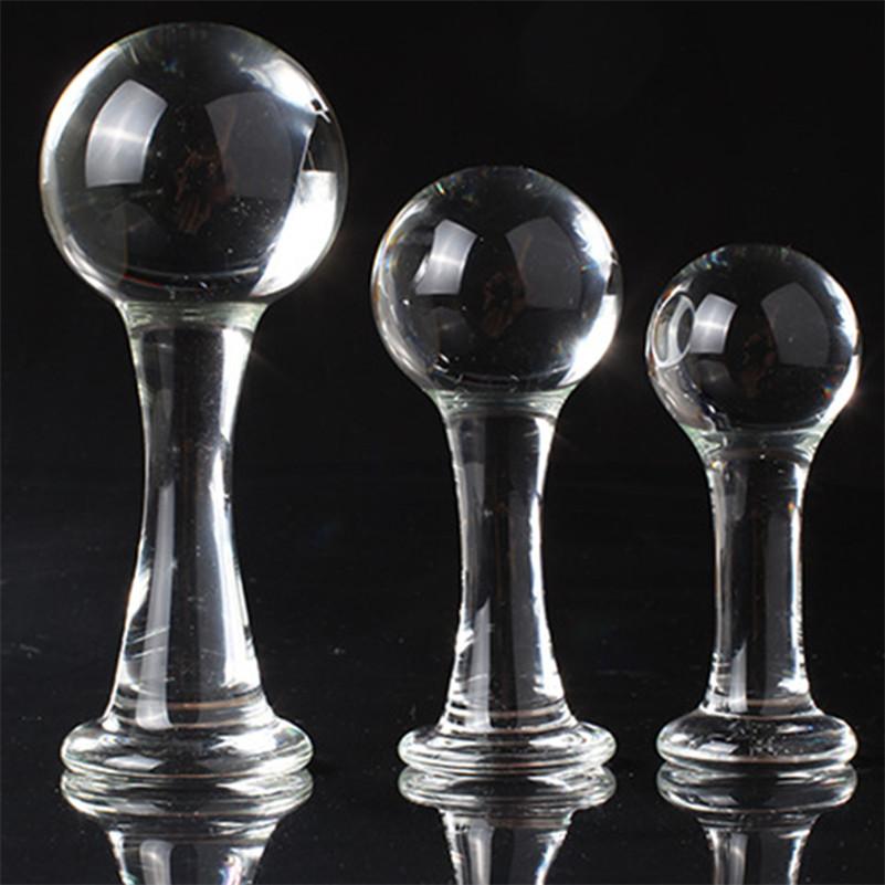 Glass Ball Butt Plug 3 Sizes PlugLust