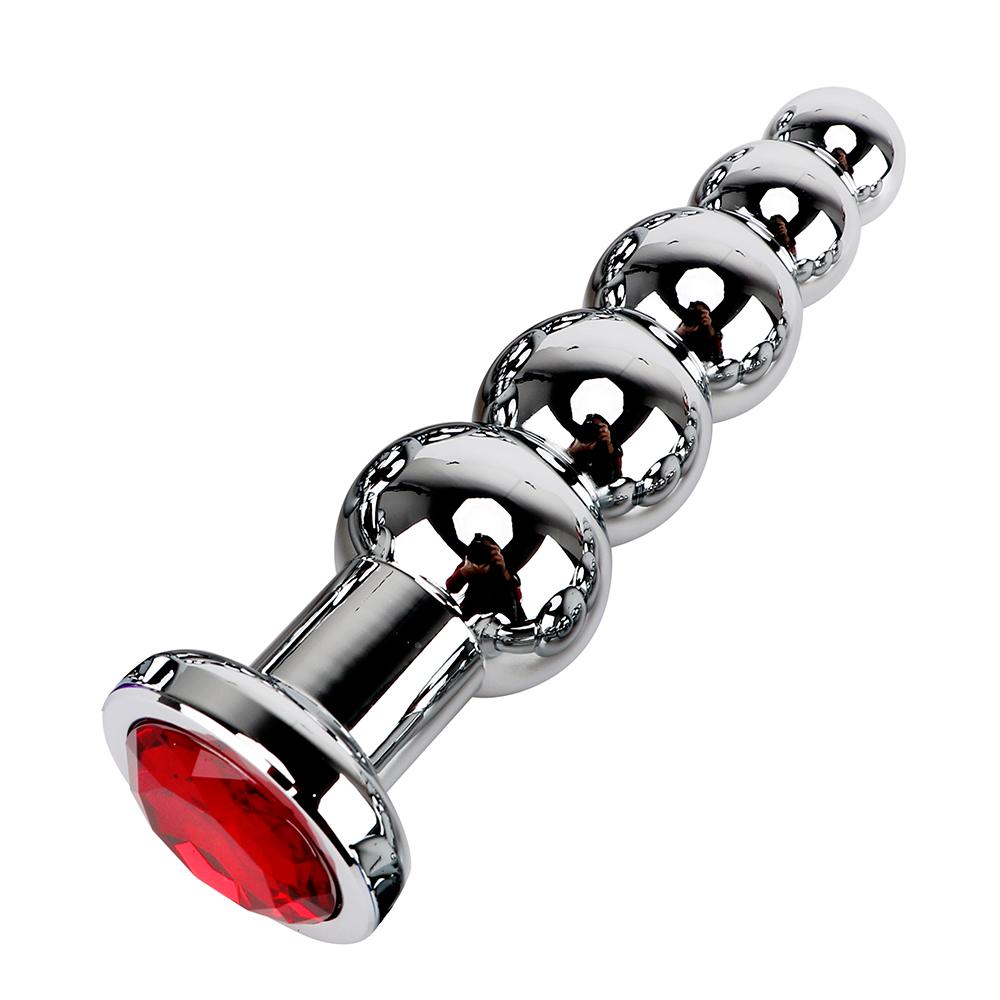 5 Ball Plug Jewel Plated 4 Colors – PlugLust