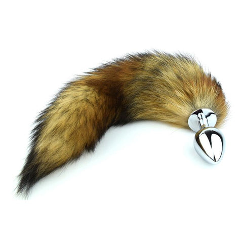 fox tail butt plug with ears