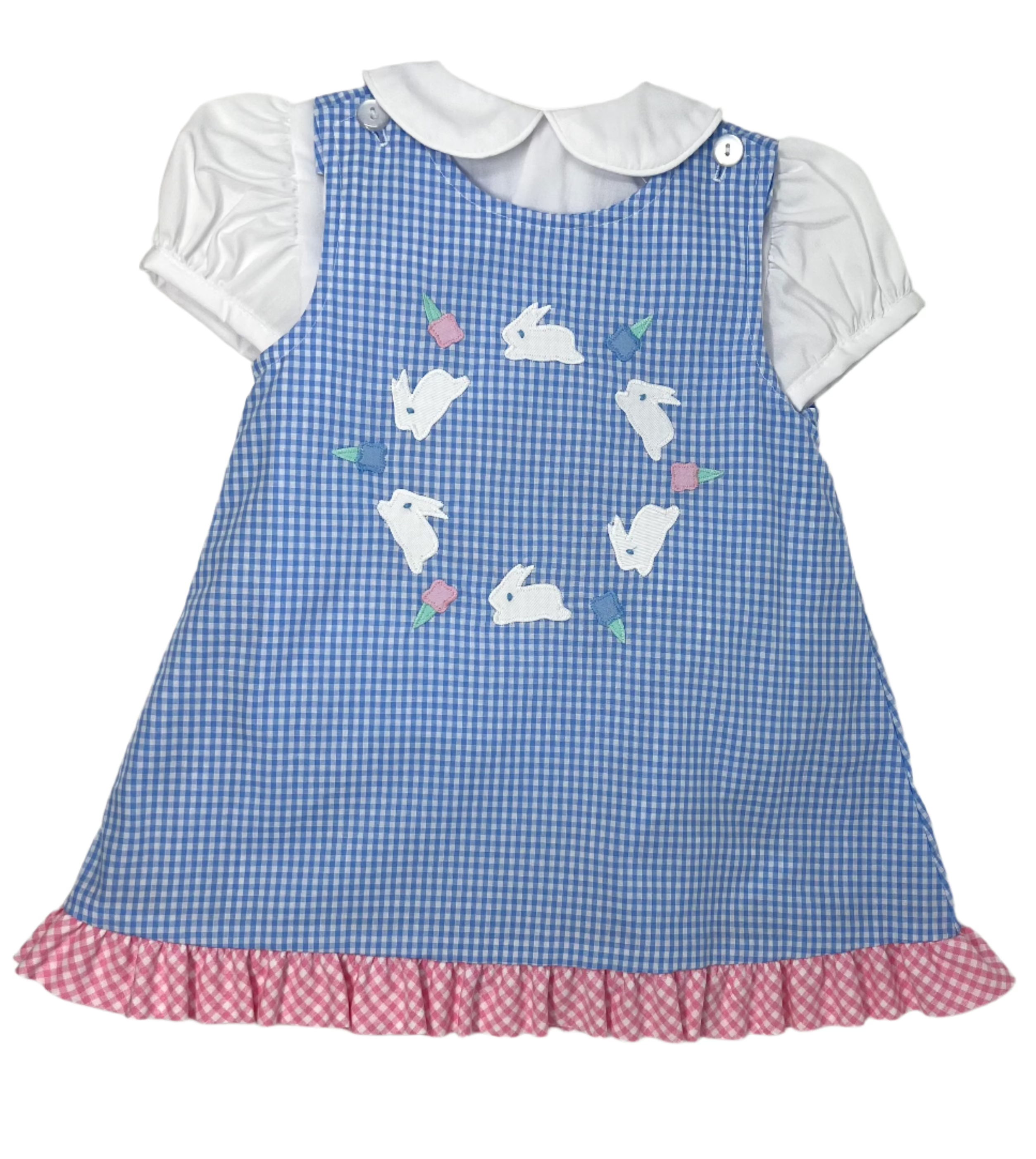 Reversible Jumper Bunnies/Flowers