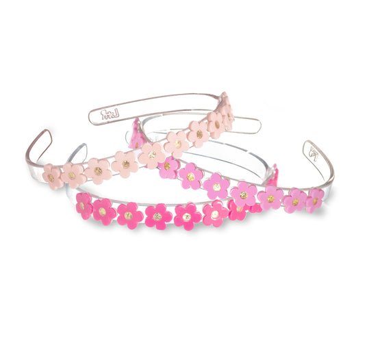 Lilies & Roses Centipede Hearts Candy Headband for Girls