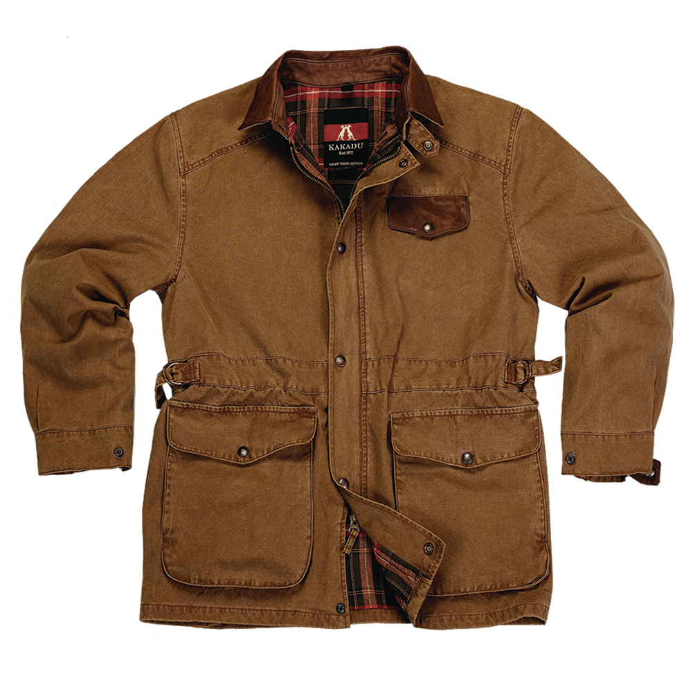 Pilbara Jacket in Tobacco - Kakadu Traders Australia