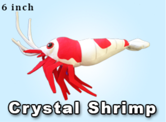 shrimp plush toy