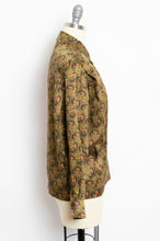 Load image into Gallery viewer, 1980s Silk Blouse Anne Klein Paisley Printed S / XS