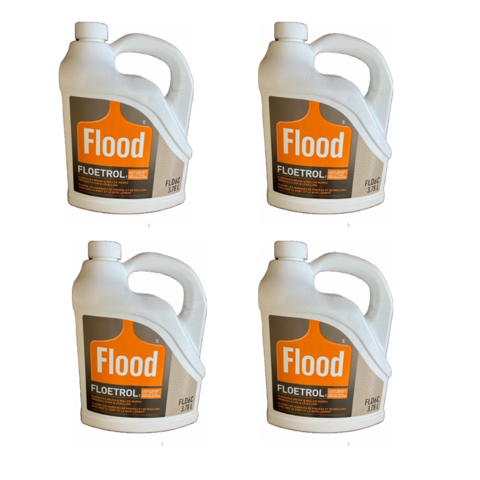  Flood FLD6 Floetrol Latex Oil Acrylic Paint Additive, 1 Gallon  (Pack of 1) : Tools & Home Improvement