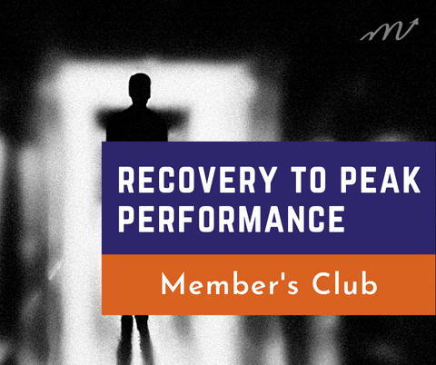 Recovery to Peak Performance Member's Club. Simplify recovery with bite size exercises every week that will lead you towards your recovery.