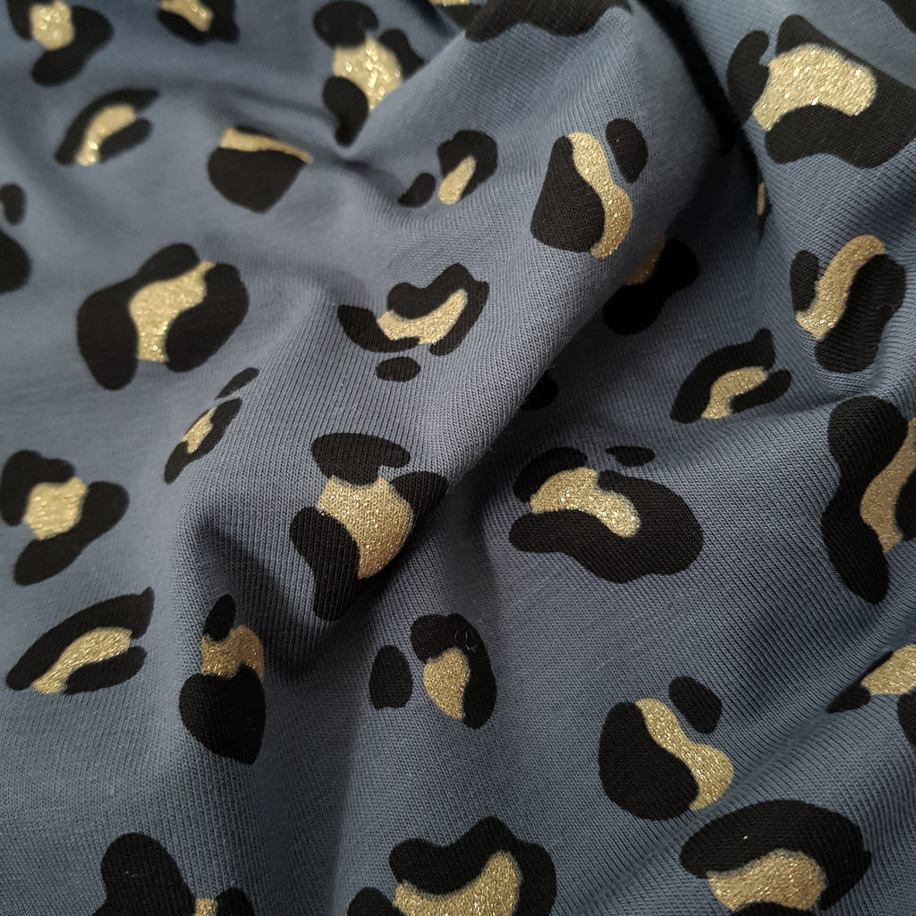 leopard jersey fabric