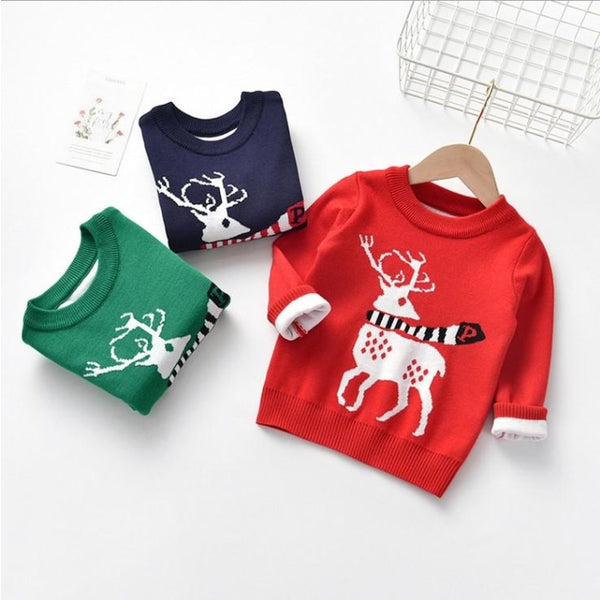 Authentic Ugly Christmas Cheerful Winter Sweater for Kids Unisex ...