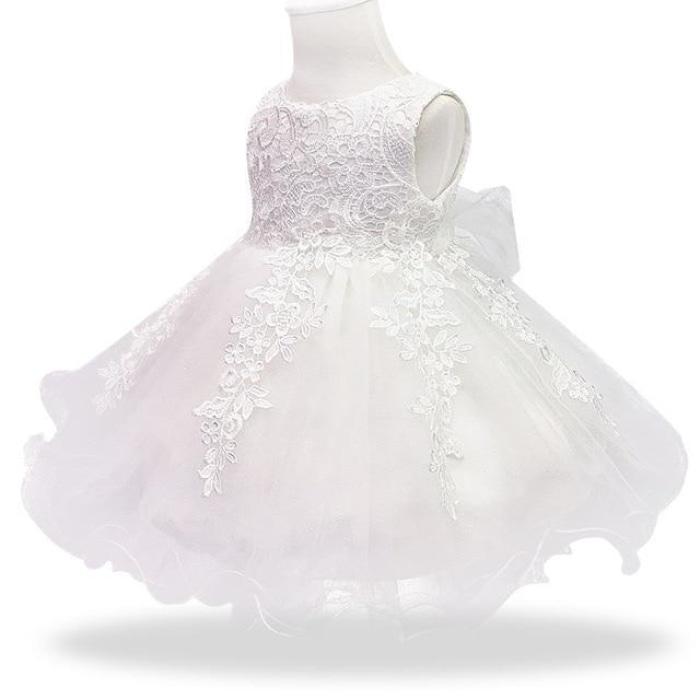 Buy Baby Girl Round Collar Floral Ball Gown Dress - Cutesy Cup | Baby ...