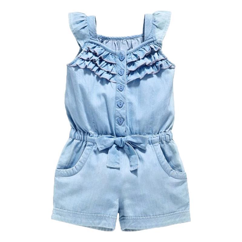 Blue Denim Jumpsuit Baby Toddler -
