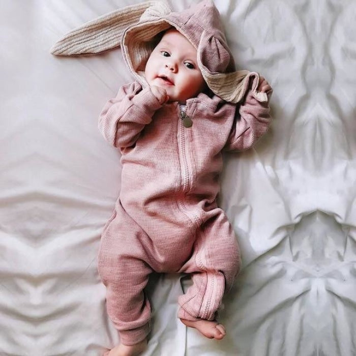 bunny jumpsuit baby