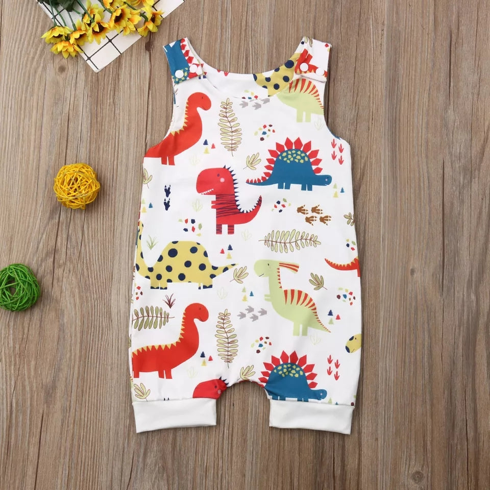 Cute Pastel Dinosaur Jumpsuit Baby Toddler Girl - Cutesy Cup | Baby ...