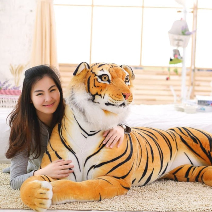 giant stuffed animal tiger