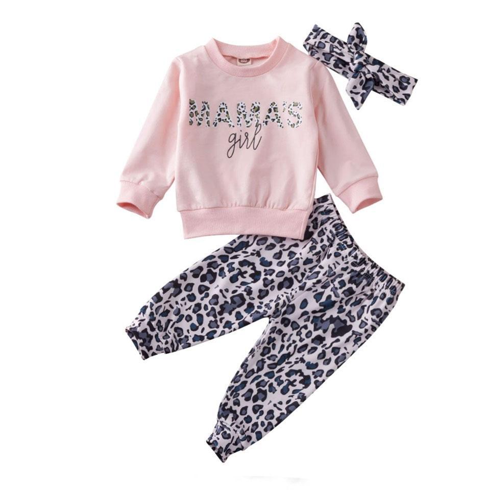 Mama's Girl Printed Leopard 2 pc Set - Cutesy Cup | Baby & Toddler ...