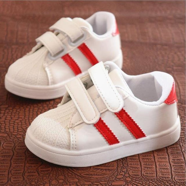 Unisex Baby Flat Sports Sneakers with Anti-Slip Sole