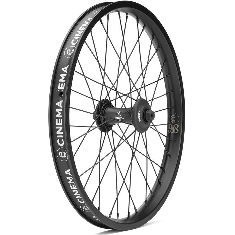 An image of Cinema 888 FX Front Wheel Black Stock Front Wheels