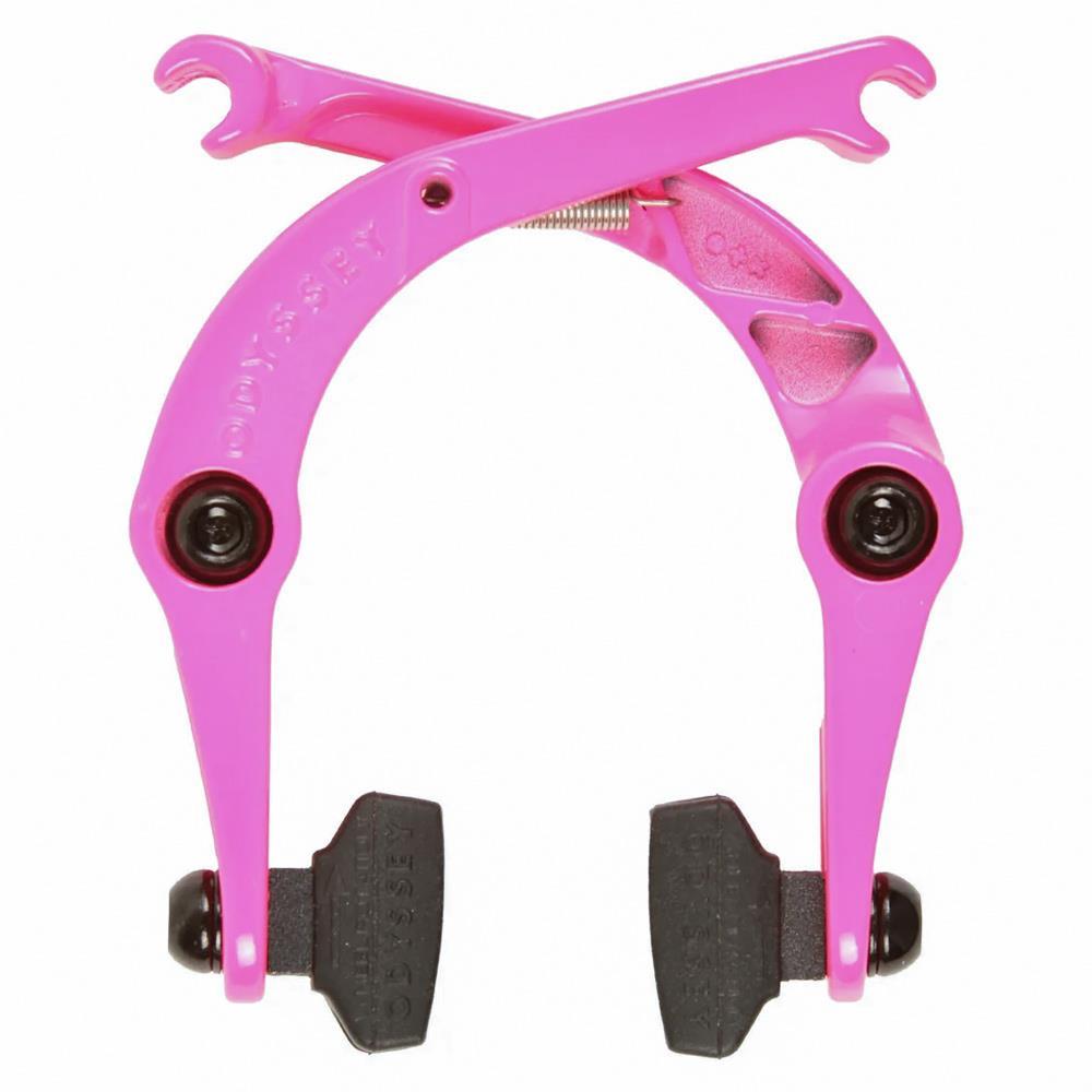 An image of Odyssey Springfield Brake Hot Pink BMX Brakes