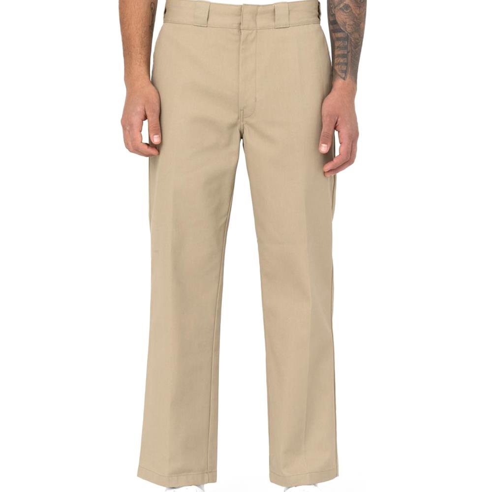 An image of Dickies 874 Work Pant - Khaki 32/32 Jeans & Cords