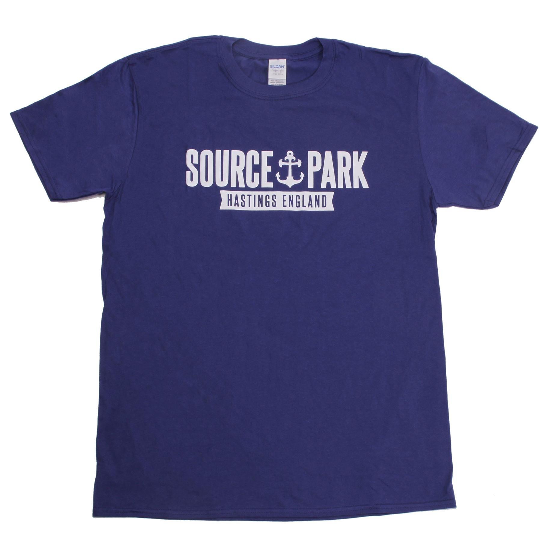 An image of Source Source Park Adults Tee Blue / XXL T-shirts