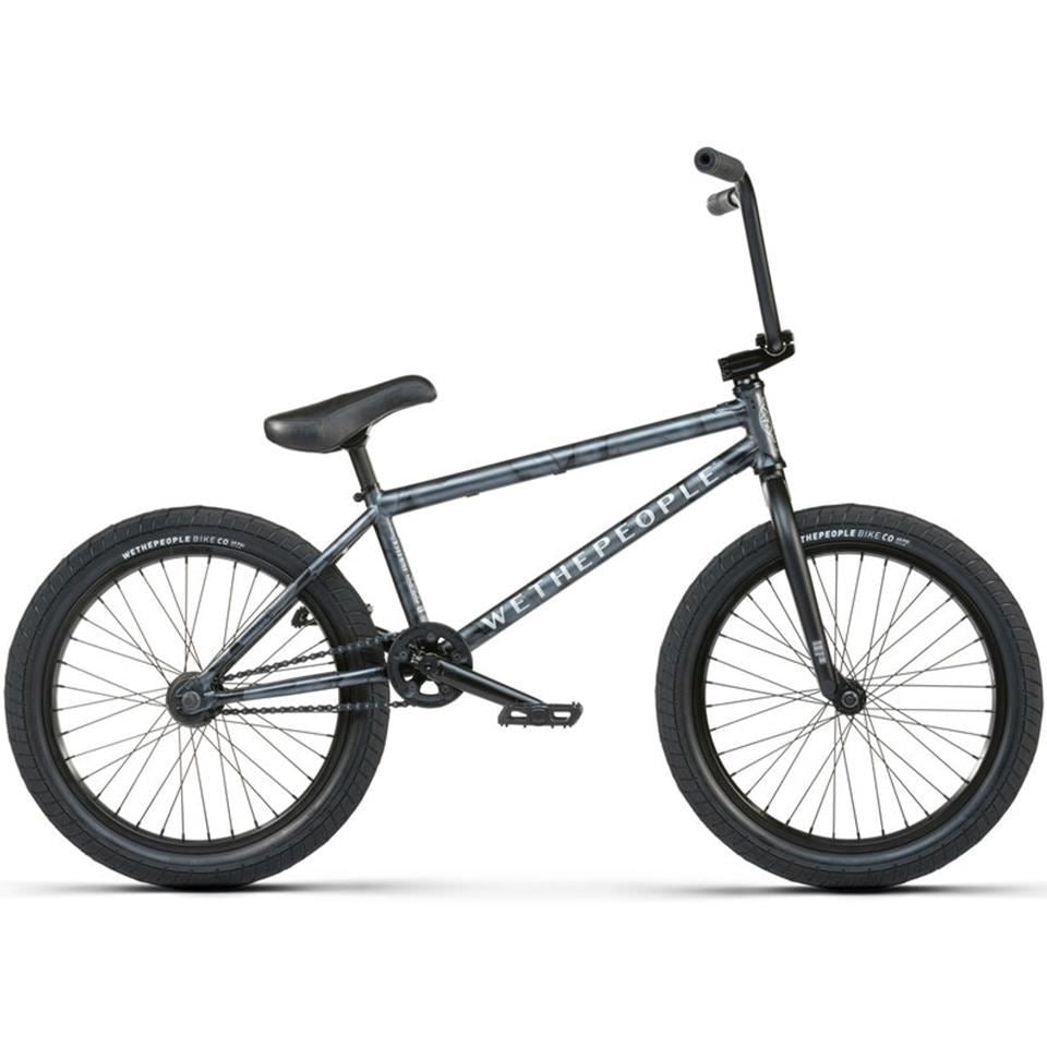 An image of Wethepeople Justice 2023 BMX Bike Matt Ghost Grey BMX Bikes
