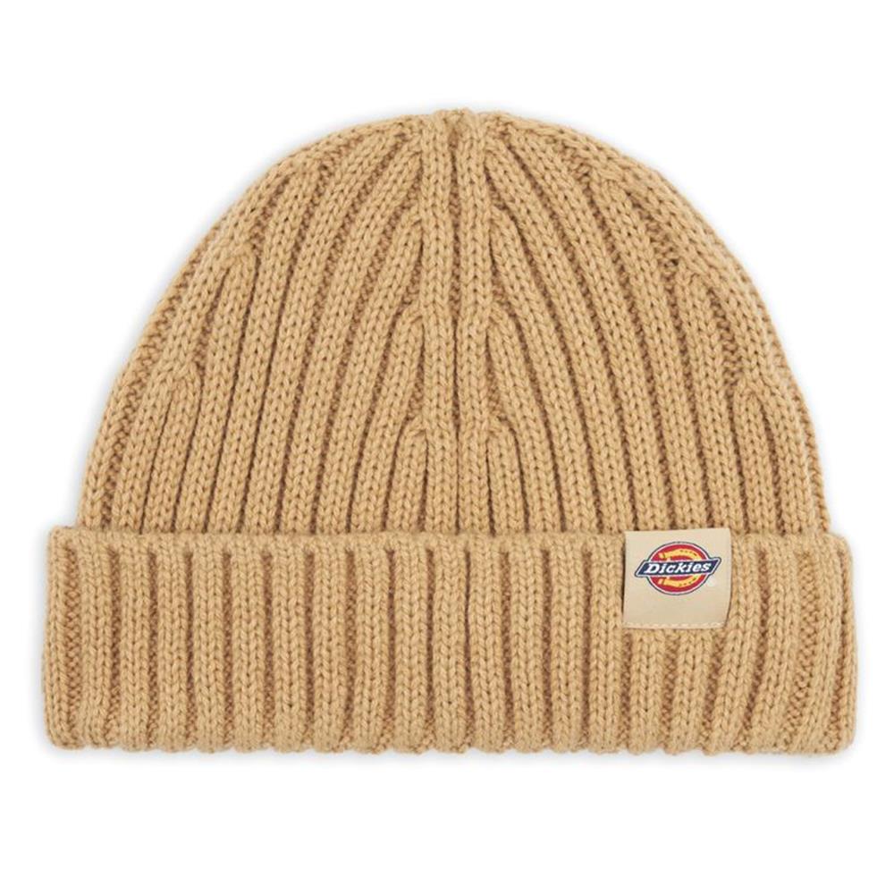 An image of Dickies Garnett Fishermans Beanie - Irish Cream Caps & Beanies