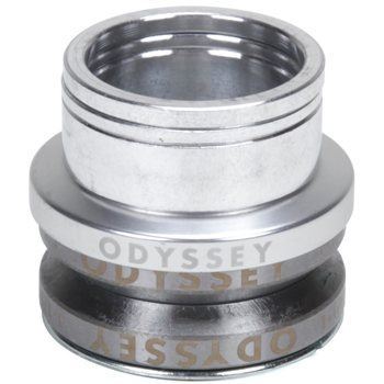 An image of Odyssey Pro Integrated Headset Polished BMX Headsets