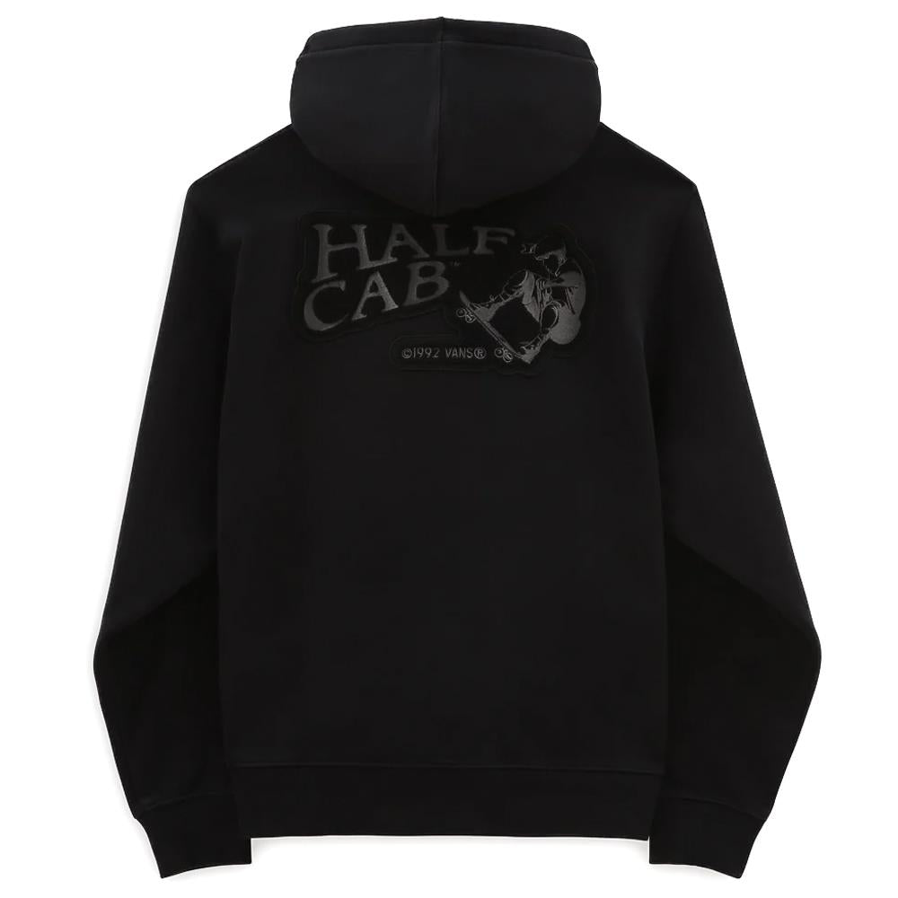 An image of Vans Half Cab 30th Anniversary Pullover Hoodie - Black X Large Hoodies & Sweats