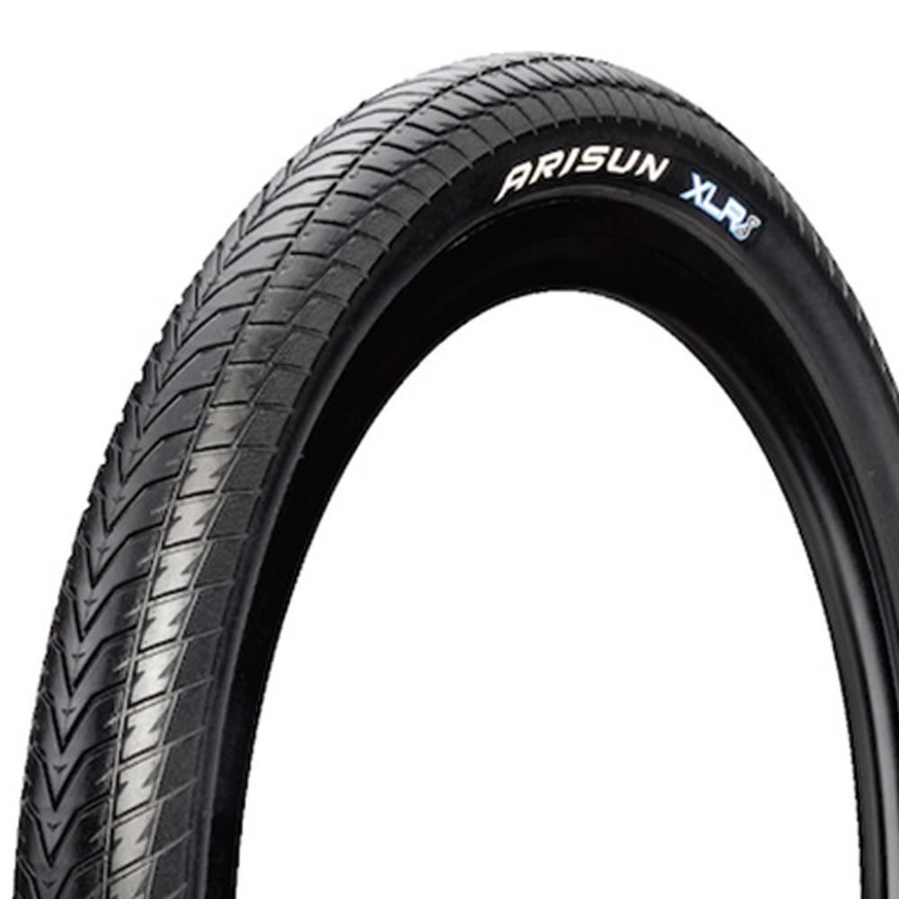 An image of Arisun XLR8 Race Tyre - Black 20" x 1/8" BMX Tyres