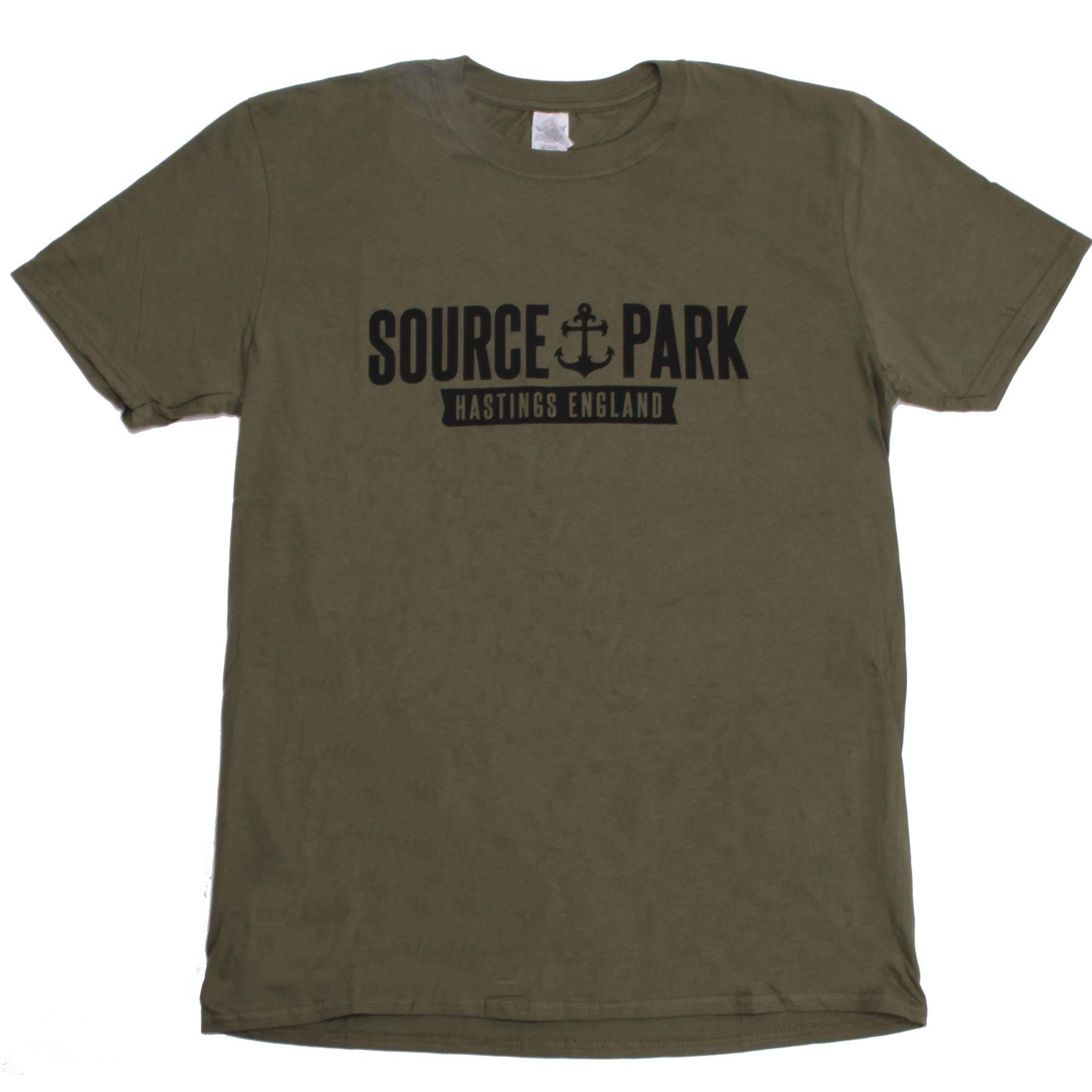 An image of Source Source Park Adults Tee Military Green / XL T-shirts