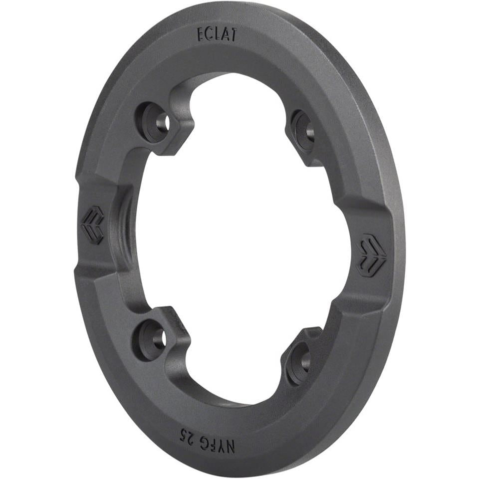 An image of Eclat Viper Nylon Sprocket Guard Black / 25T BMX Sprockets