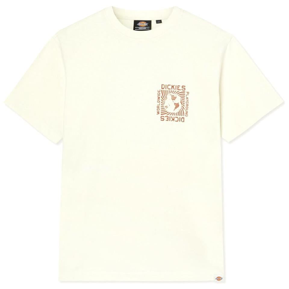 An image of Dickies Marbury Short Sleeve T-Shirt - Ecru X Large T-shirts