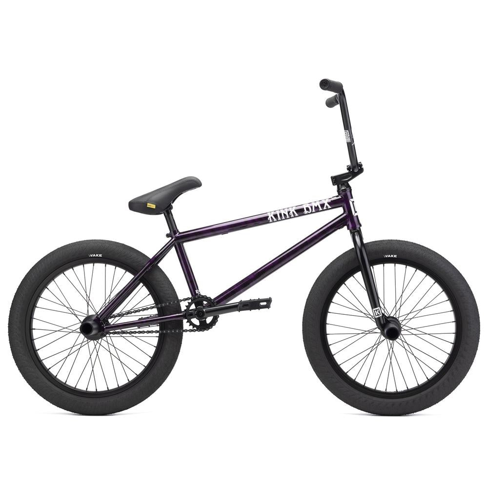 An image of Kink Downside BMX Bike 2025 - Hazy Purple BMX Bikes