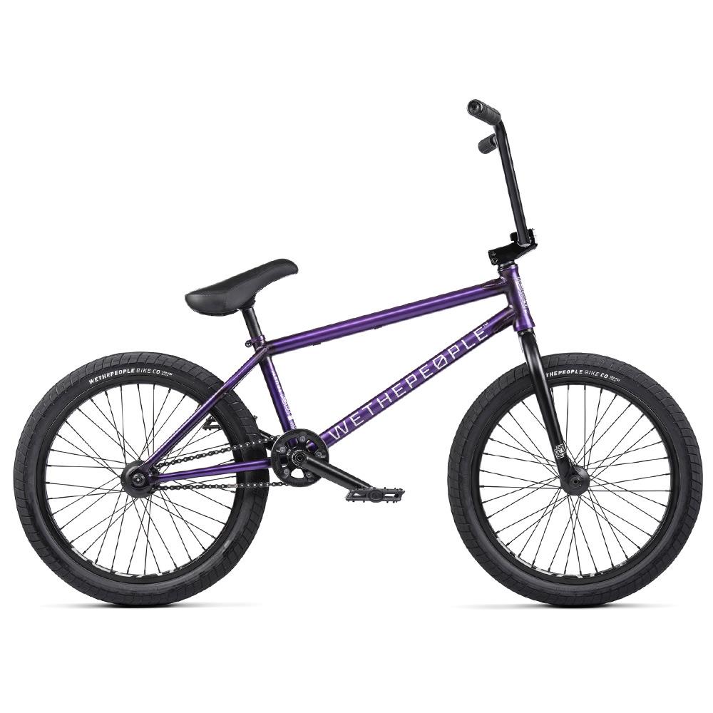 An image of Wethepeople Trust BMX Bike Matt Translucent Purple / 21" BMX Bikes