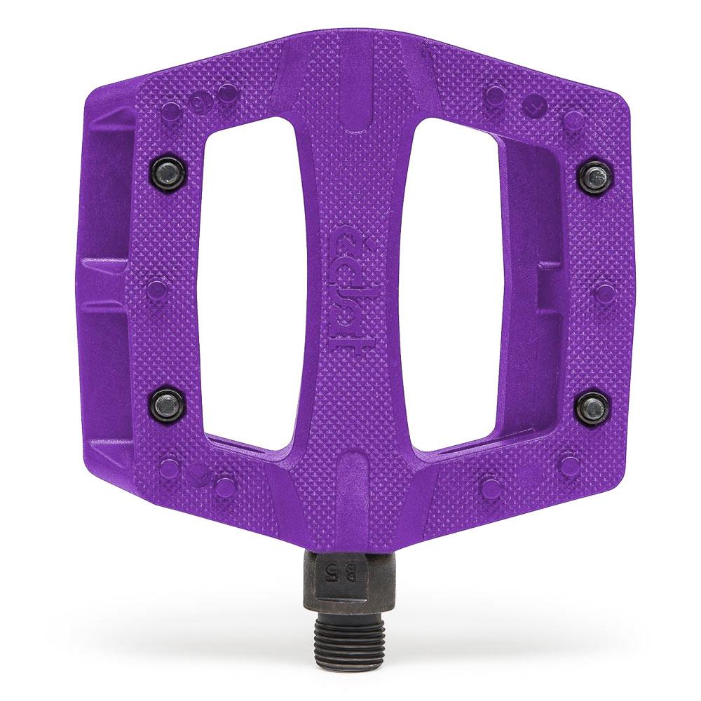 An image of Eclat Contra Pedals Purple BMX Pedals