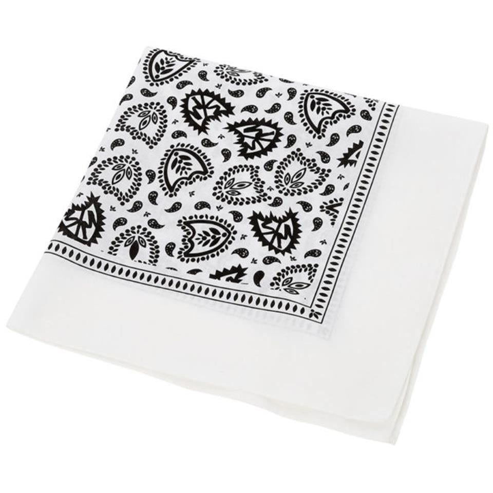 An image of S&M Bandana White Accessories