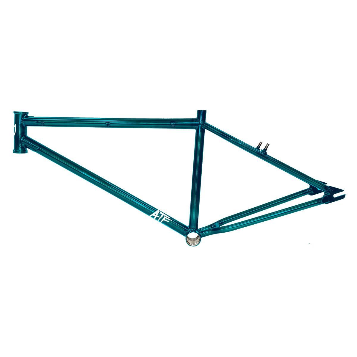 An image of S&M 26" ATF Frame Trans Teal BMX Frames