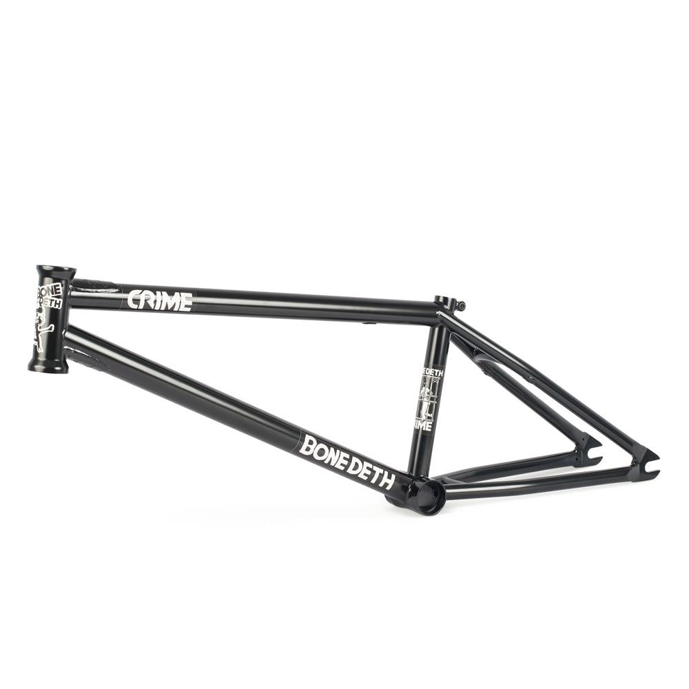 An image of Bone Deth Crime Frame Dead Black / 20.75" BMX Frames